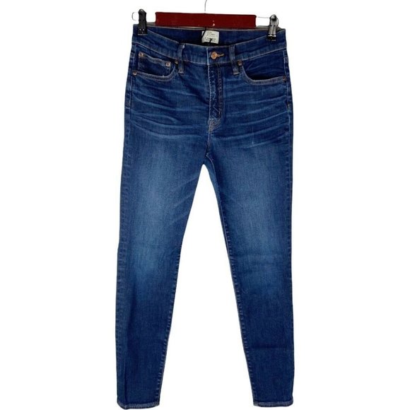 J. Crew High-Rise Toothpick Jean 28 Skinny